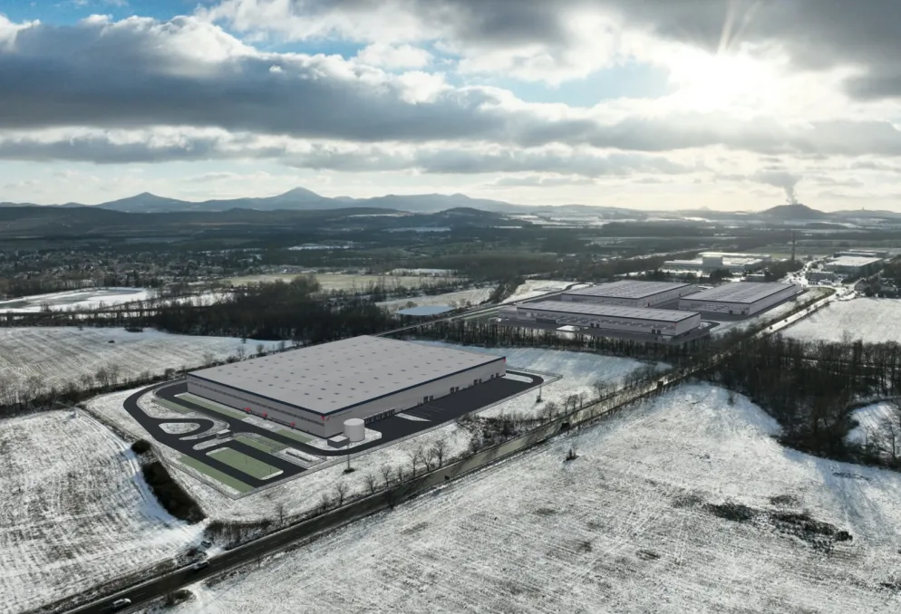 Skladový prostor - Industriální park CHABAŘOVICE - plánovaná výstavba - Chabařovice (2)