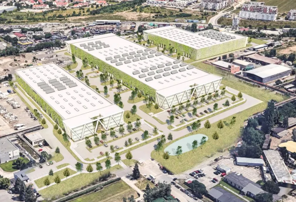 Skladový prostor - HOSTIVAŘ, Průmyslová business park - plánovaná výstavba - Dolní Měcholupy (2)
