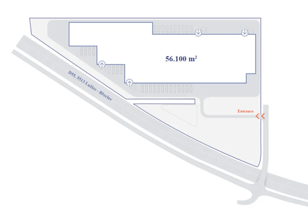 Skladový prostor - HRUŠKY - skladové jednotky od 6 000 m2 - Hrušky (5)