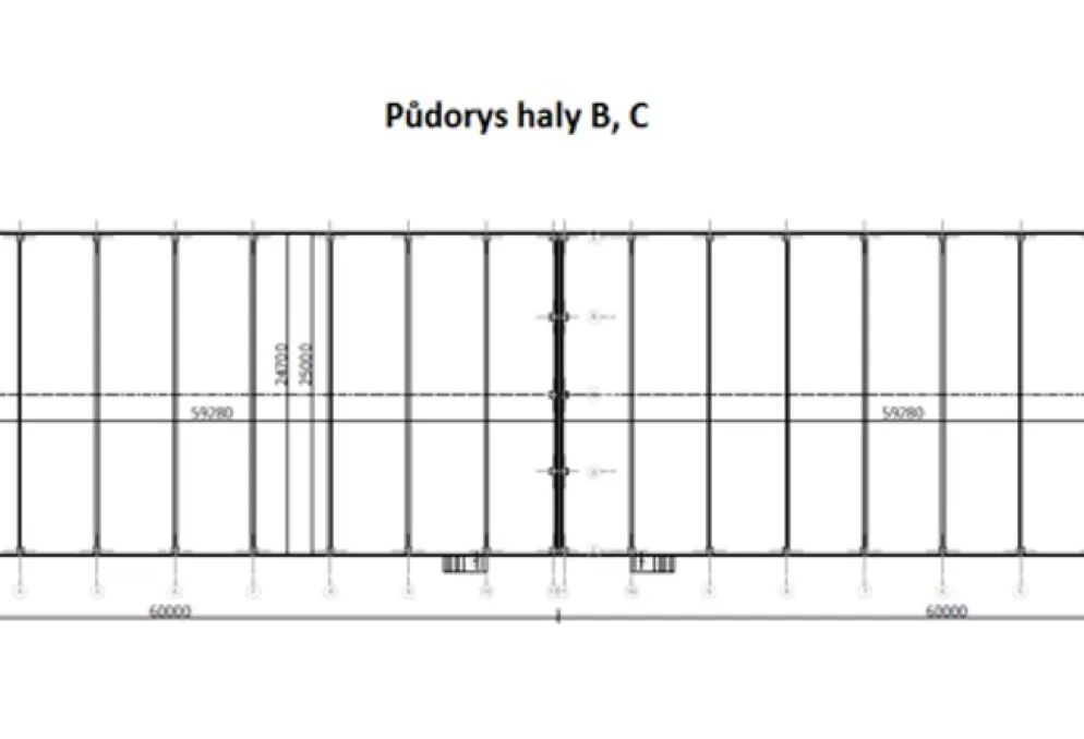 Skladový prostor - ROUSÍNOV - plánovaná výstavba s vydaným stavebním povolením - Čechyně (6)