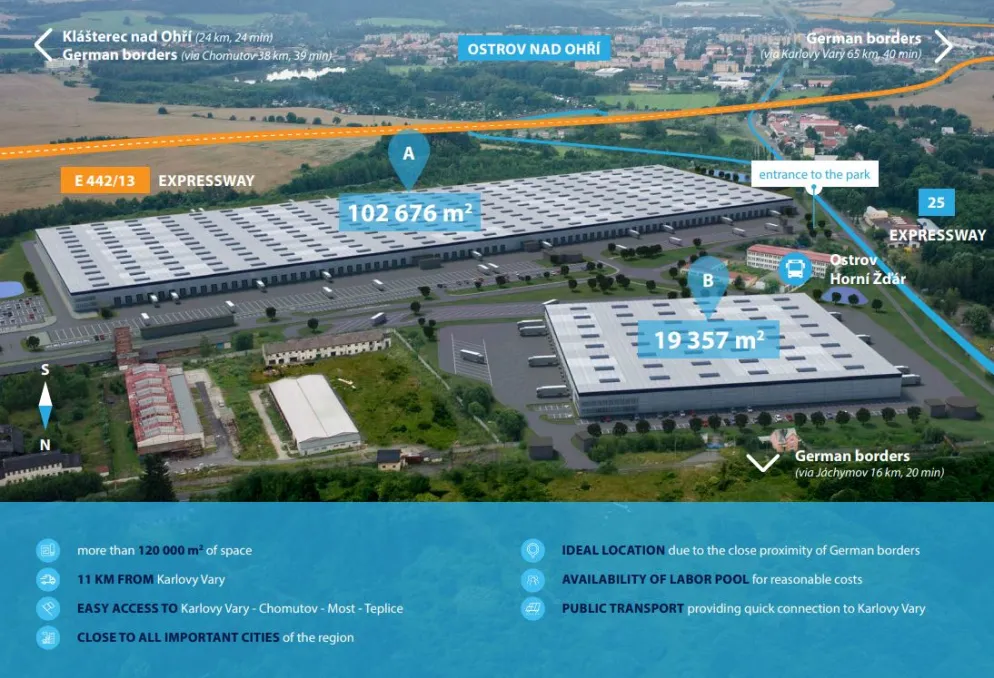Skladový prostor - OSTROV - k pronájmu 4 700 m2 - Dolní Žďár (3)
