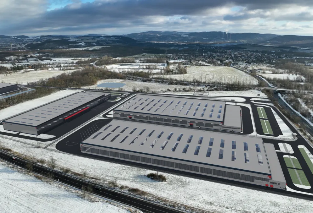 Skladový prostor - Industriální park CHABAŘOVICE - plánovaná výstavba - Chabařovice (1)