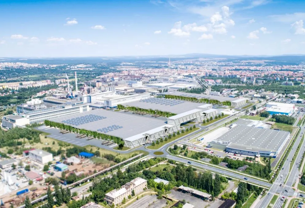 Skladový prostor - PLZEŇ DIGITAL PARK - jednotky od 8 000 m2 - Skvrňany (1)