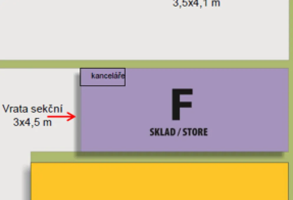 Skladový prostor - TEPLICE - pronájem skladových prostor - Teplice (7)