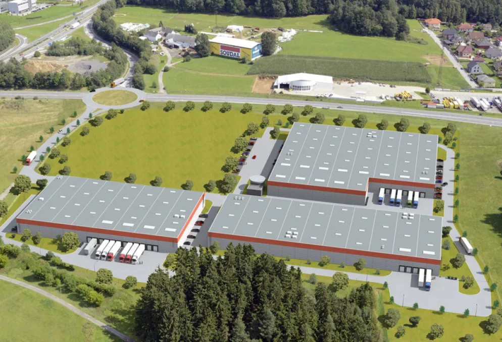 Skladový prostor - HUMPOLEC - plánovaná výstavba 3 skladových hal - Vystrkov (1)