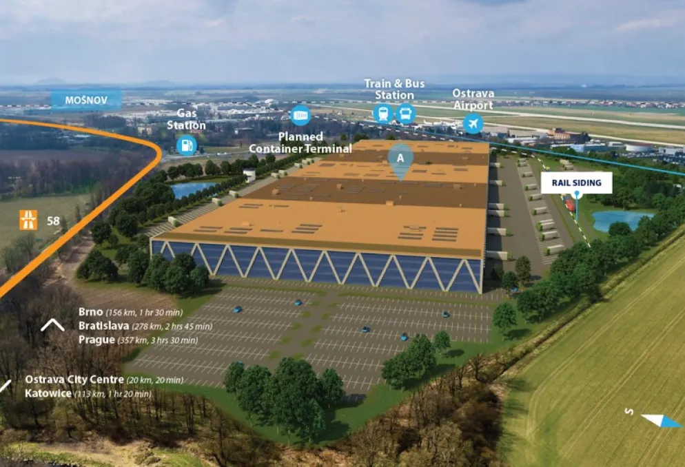 Skladový prostor - OSTRAVA AIRPORT - skladové jednotky od 10 000 m2 - Ostrava (4)