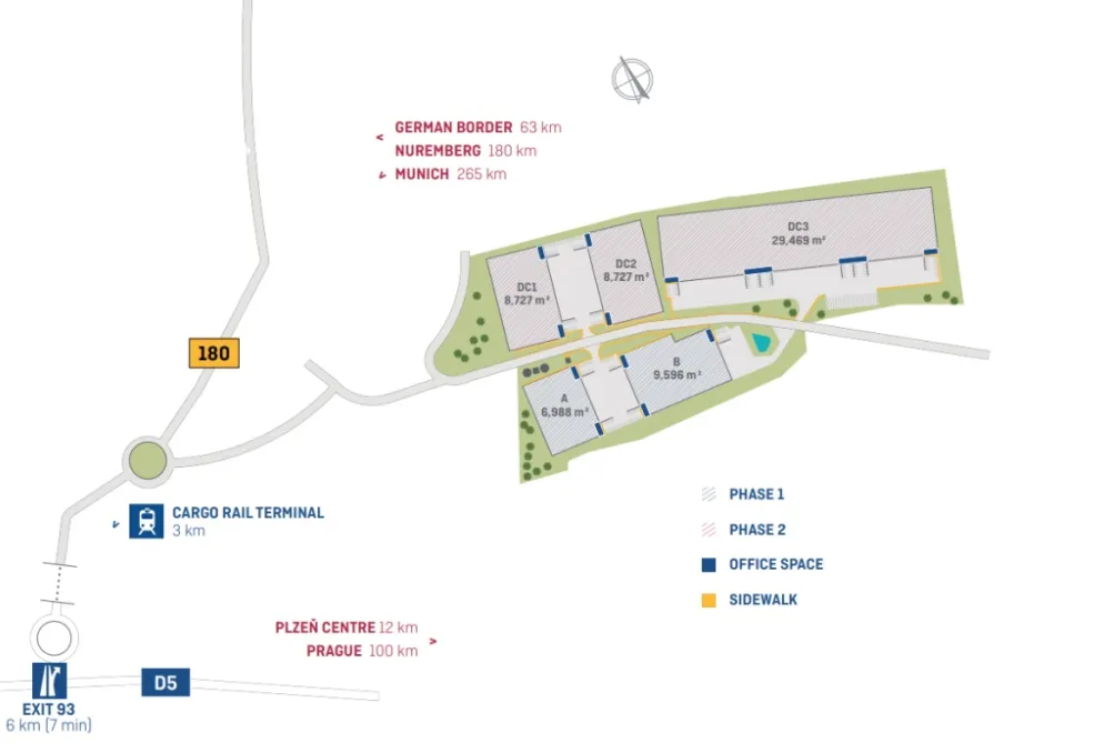 Skladový prostor - PLZEŇ MYSLINKA - skladové jednotky od 3 000 m2 - Myslinka (6)
