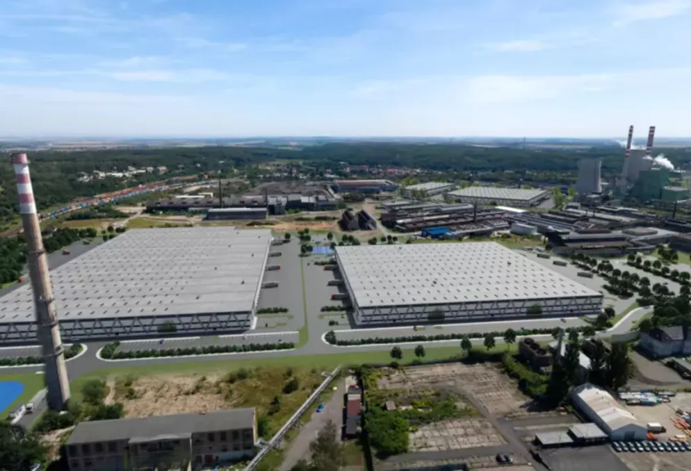 Skladový prostor - KLADNO II - STROJÍRNY - plánovaná výstavba - Dubí (1)