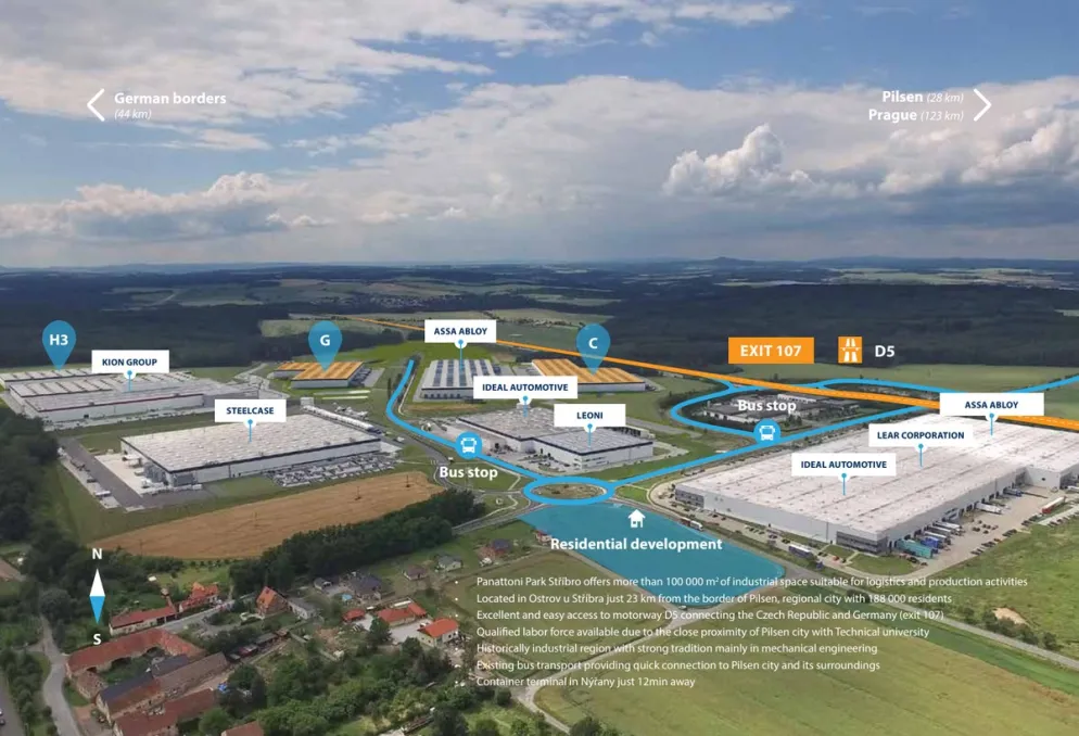 Skladový prostor - STŘÍBRO - skladové a výrobní prostory již od 5 000 m2 - Ostrov u Stříbra (4)