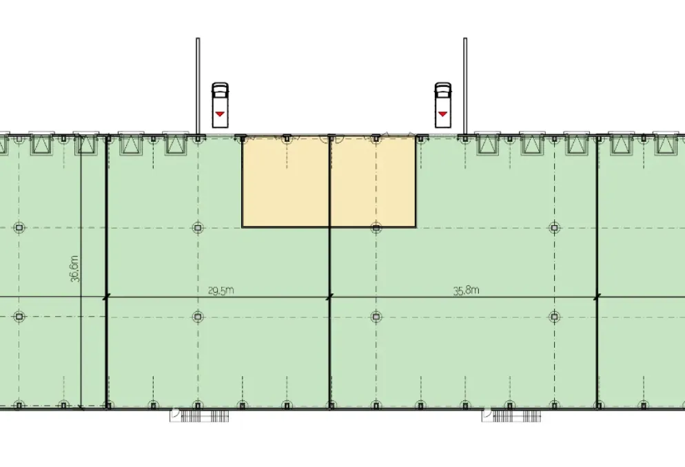 Skladový prostor - PLZEŇ - Skladové prostory od 420 m2 - Východní Předměstí (3)