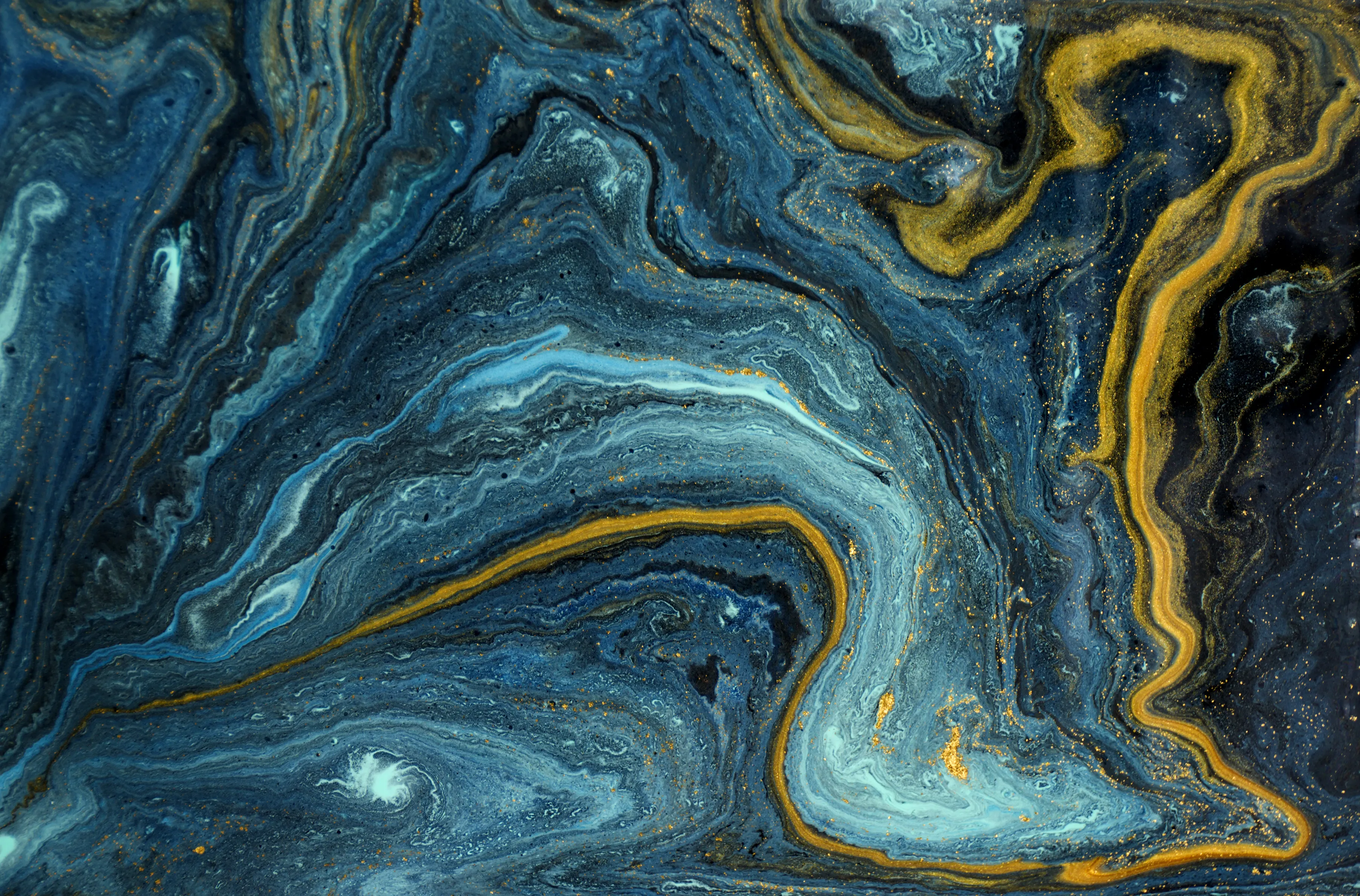 stock Marble abstract acrylic background. Blue marbling artwork texture. Agate ripple pattern. Gold powder.jpg