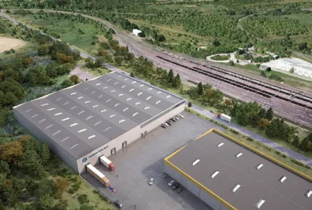 BUSINESS PARK MOST - výrobně skladovací hala