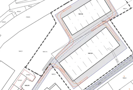 PÍSEK - plánovaný development