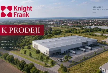 POZEMEK NEHVIZDY - s vydaným stavebním povolením - hala 8 000 m2