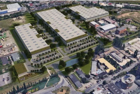 Skladový prostor - HOSTIVAŘ, Průmyslová business park - plánovaná výstavba - Dolní Měcholupy (1)