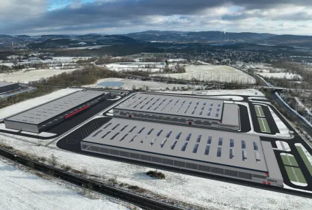 Industriální park CHABAŘOVICE - plánovaná výstavba