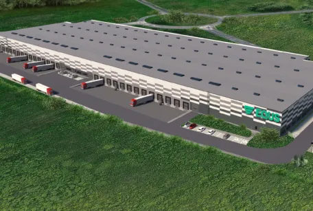 LOVOSICE - hala 25 000 m2 vydané stavební povolení