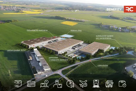 PŘEROV - skladové jednotky od 1 500 m2